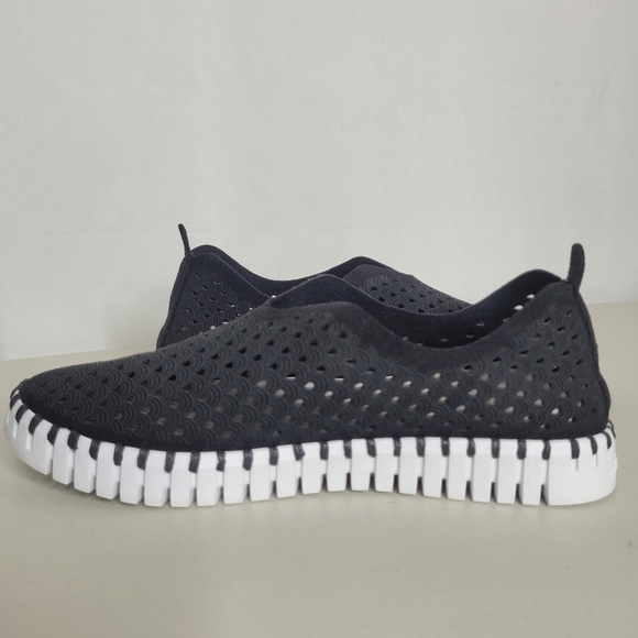 Ilse Jacobsen Hornbaek Womens Black Tulip 139 Flat Slip-On - Size 36 (5.5/6) - Picture 2 of 15